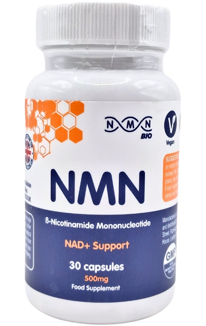 Nmn Bio 500Mg Capsules 30'S